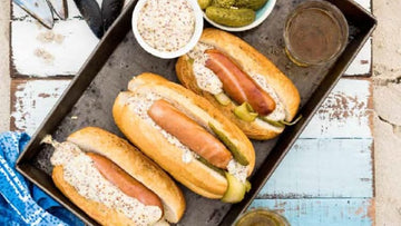 Geräucherte Schweinswürste