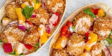 Fisch mit Kokosnusspanade
